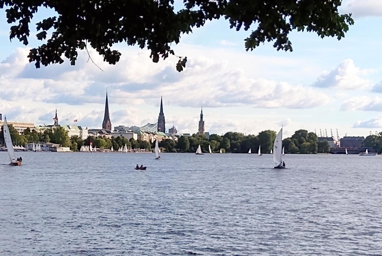 Alster City Garden Villa Hamburg Dış mekan fotoğraf